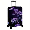Yiwu Jit Entrega Maleta Floral Morada Cubierta Protectora Temushein Amazon Etsypod Transfronterizo Ozon