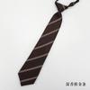 Novo japonês e coreano listrado jk/dk estilo acadêmico vermelho cianótico cinza azul camisa acessórios masculinos e femininos sem gravata