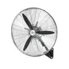 Ventilador Neumático Montado en Pared Industrial Antiexplosión de Flujo Axial Neumático Ventilador Oscilante con Gran Volumen de Aire Tipo Vertical de Pie