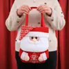 Bolsa de Regalo Navideña Transfronteriza, Bolsa de Manzana para Nochebuena, Bolsa de Regalo, Bolso de Mano, Bolsa de Caramelo de Dibujos Animados con Tapa abatible