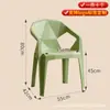 Sillón reclinable de plástico extra grueso para uso doméstico, silla de ocio para siestas, sillón de respaldo alto, silla de playa, sillón reclinable con reposacabezas, puesto del mercado nocturno