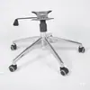 Base Giratoria de Aleación de Aluminio de Cinco Garras para Silla de Oficina, Soporte de Asiento, Silla de Computadora para Ocio, Silla Mecedora para Trabajar, Base Elevable