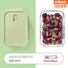 Caja Conservadora de Alimentos, Fiambrera de Vidrio Dividida, Fiambrera Bento Resistente al Calor, Recipiente para Microondas, Fiambrera para Oficinistas, Vidrio de Borosilicato Alto