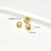 Cuentas de Oro Antiguo Mate y Oro Mate con Doble Cara de Alta Retención de Color, Separadores con Caracteres Atractores de Fortuna, Dijes para Pulseras, Accesorios de Joyería