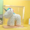 Estilo Boda Flor Eterna Unicornio Navidad Día de San Valentín Regalo Suministros para Floristería Oso Rosa de Espuma de Poliestireno