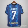 Camiseta de Aficionado Estilo Antiguo Club Estrella Número de Jugador Sin Brazaletes 202122 Barcelona Inter de Milán Manchester United