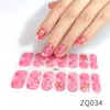 ZQ Adesivo de Unha Estéreo Branco Adesivo Completo Patch de Nail Art à Prova d'Água Sentido Avançado Vento Simples Cola Esmalte de Unha Atacado