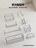 Declaración de Estilo de Vida: Estante de Almacenamiento para Baño de Acero Inoxidable, Cesta Colgante para Baño, No Requiere Taladro, Almacenamiento Montado en Pared para Lavabos y Fregaderos