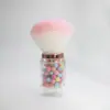 Nueva Botella de Gas de Cristal Colorida Individual Portátil Polvos Sueltos Rubor Herramienta de Belleza Portátil Manicura Pincel de Maquillaje