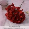 Flores Artificiales, 72 Piezas de Flores Falsas de Hortensia, Flores Decorativas para Bodas y Decoración del Hogar, Arreglos Florales para Bodas, Salas de Estar, Hoteles, Flores Hechas a Mano