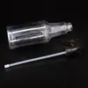 Regador de plástico transparente PET para jardim, manual, frasco spray de desinfetante líquido, regador tesoura frasco 500ml