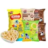 Anillo de Queso Kiss 55g Bolsa Grande Anillo No Frito Rosquilla de Queso Crema Merienda para Niños Drama Tj