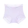 Panty Triangular de Encaje Antibacteriano Transpirable Elástico Talla Grande Hongxuan para Mujer de Cintura Alta de Seda de Hielo Sin Costuras en la Entrepierna Estilo Delgado de Verano