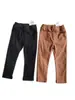 ANKRT resorte estilo japonés ropa para padres e hijos jeans de algodón elástico para niños leggings ajustados para niñas pantalones largos para niños