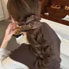 Scrunchie de Estampa de Leopardo de Alta Qualidade para Mulheres, Elástico de Cabelo para Penteado de Coque, Novo Estilo 2026, Prendedor de Rabo de Cavalo Elegante, Acessório de Cabelo de Elástico