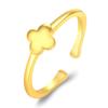 Anillo de Trébol de Cuatro Hojas de Nueva Llegada Moda Femenina Diseño de Nicho