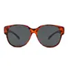 Gafas de Sol Polarizadas, Gafas de Sol con Protección Solar, Nuevo Estilo Diseño Carey, Se Pueden Usar como Cubierta para Gafas de Prescripción, Modernas, Protección UV, Gafas para Conducir