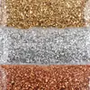 Decoración para uñas de moda transfronteriza 1-2 mm grava ultrafina fragmentos irregulares arte de uñas arena dorada arena plateada 450g