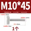 Tornillo moleteado de acero inoxidable 304 Perno de ajuste giratorio a mano Cabeza plana grande Cabeza redonda Publicidad M3-M10Gb835