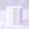 Cuerdas Elásticas Planas de 500m, Multicolor, Resistentes al Desgaste, Alta Elasticidad, para Manualidades con Cuentas, Enhebrar Pulseras de Cristal, Materiales de Tejido DIY