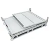 Caja de Vuelco Plegable de Metal, Caja de Almacenamiento de Metal, Jaula de Almacenamiento de Alta Resistencia, Caja de Hierro Plegable, Caja de Material Metálico, Caja de Chapa de Hierro