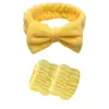 Banda de Muñeca para Lavado Facial Transfronteriza Europea y Americana Amazon Banda para Lavar el Cabello de Mujer Banda de Pelo de Felpa Impermeable para Lavado de Manos