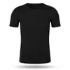 Ropa de Trabajo de Secado Rápido Talla Americana Transfronteriza Camisetas de Manga Corta con Cuello Redondo para Hombre Camisetas Publicitarias para Hombre y Mujer Estampadas Personalizadas con Logo