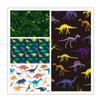 Venta al por mayor desde la fuente: Tela Oxford Patchwork Encriptada 900D con Estampado Digital Tie-Dye de Dinosaurios de Dibujos Animados, 100% Poliéster Suministros para Mascotas