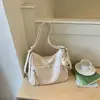 Bolsa Tote Estilosa Xiaomi Retro Moda Grande Capacidade Feminina Outono 2026 Nova Tendência Casual Bolsa de Ombro Bolsa de Axila