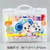 Suministro directo de fábrica 18 colores con sello bolígrafo acuarela lavable traje 36 colores bolígrafo para graffiti regalo para niños premio al por mayor