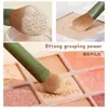 10 piezas de brochas de maquillaje de rosa verde para rubor, polvo, sombra de ojos, herramientas de belleza para principiantes