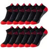 Calcetines Deportivos para Hombre y Mujer Transfronterizos Amazon Temu Calcetines Cortos para Correr Baloncesto Algodón Absorbente de Sudor Transpirables Primavera y Verano