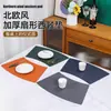 Mantel con Patrón Tejido en Forma de Abanico, Creativo Mantel Aislante Antideslizante y Resistente al Calor para Mesa de Comedor, Mantel y Posavasos Antiescaldado de Alta Gama para el Hogar