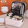 Estuche de Maquillaje Profesional para Maquilladores con Múltiples Niveles y Gran Capacidad, Se Puede Usar como Maleta con Ruedas, una Bolsa de Almacenamiento de Cosméticos Imprescindible para Viajes