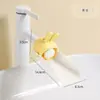 Extensor de Torneira Lavagem de Mãos de Bebê Desenho Animado Fofo Infantil Universal Silicone Alongamento Extensão Anti-Salpicos Artefato