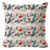 Funda de Almohada Navideña Más Popular de Amazon, Cojín para Asiento de Oficina, Funda de Almohada para Mesita de Noche con Ambiente Navideño para el Hogar