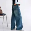 Jeans de primavera y otoño para niñas 2026 nuevos jeans rectos casuales estilo coreano con diseño de corazón en el lateral para niñas mayores