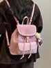 Mochila nueva de gran capacidad Yuezhi 2026 principios de otoño, moderna y versátil, bolso tipo cubo casual con cordón, mochila de viaje