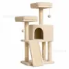 Fábrica de arranhadores para gatos de pequeno e médio porte, postes de escalada resistentes a arranhões, ninho para gatos, plataforma de salto para gatos, tudo-em-um, durável, fácil de limpar, árvore de gato em veludo