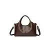 Bolsa de Mão Transfronteiriça para Comércio Exterior 2025 Nova Moda Feminina Bolsa de Ombro Transversal Grande Capacidade para o Dia a Dia Cesta de Legumes Bolsa Macia
