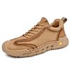 Zapatos Casuales para Hombre 2024 Otoño Nuevo Estilo Piel Genuina Superficie Suave Suela Suave Zapatos Deportivos Ligeros Antideslizantes Suela de Goma Talla Grande Zapatos para Hombre 46