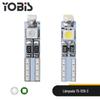 Luzes de carro Yupis T5 1210-3smd luzes do painel indicador LED do carro luzes de leitura luzes da placa de licença
