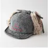 Gorras de Béisbol de Felpa de Sarga de Lana para Otoño e Invierno, de Doble Uso para Hombres y Mujeres, Cortavientos y Cálidas para Ciclismo, Sombreros de Moda y Versátiles para Proteger los Oídos