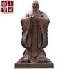 Busto Moderno de Celebridad en Bronce Fundido, Escultura de Bronce, Adorno de Estatua de Bronce de Medio Cuerpo de Ye Shengtao con Temática de Campus