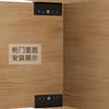 Bisagra de Puerta de Gabinete con Código Giratorio Bisagra Daquan Bisagra Superior e Inferior para Puerta de Madera Caja de Distribución Oculta Hoja de Loto Bisagra Invisible