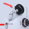 Conector de Accesorios para Tonelada Transfronterizo Ibc Tonelada Grifo de Latón 1/2 pulgada Conector de Grifo Chupón 3/4 Grifo de Aleación