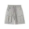 Pantalones Cortos de Trabajo para Hombre 2026 Nuevo Verano Delgados Sueltos Casuales de Longitud Media de Secado Rápido Deportivos de Seda de Hielo Pantalones de Cinco Puntos Verano