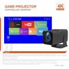 Consola de Juegos Hy320 Proyección Todo en Uno Cine en Casa Oficina Proyector Controlador de Juegos 4K HD 1080P