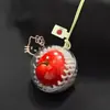 Colgante de Manzana para Bolso, Llavero Lindo de Nicho para Nochebuena