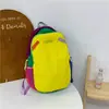 Mochila de Exterior de Verano 2026 Bloques de Color Dopamina Versátil para Viajes, Trayectos Diarios, Estudiantes Bolsos de Hombro para Mujer al por Mayor